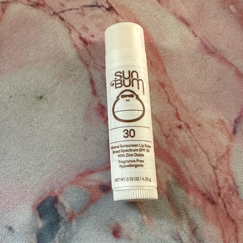 New, sealed Sun Bum Mineral Sunscreen Lip Balm Broad Spectrum SPF 30